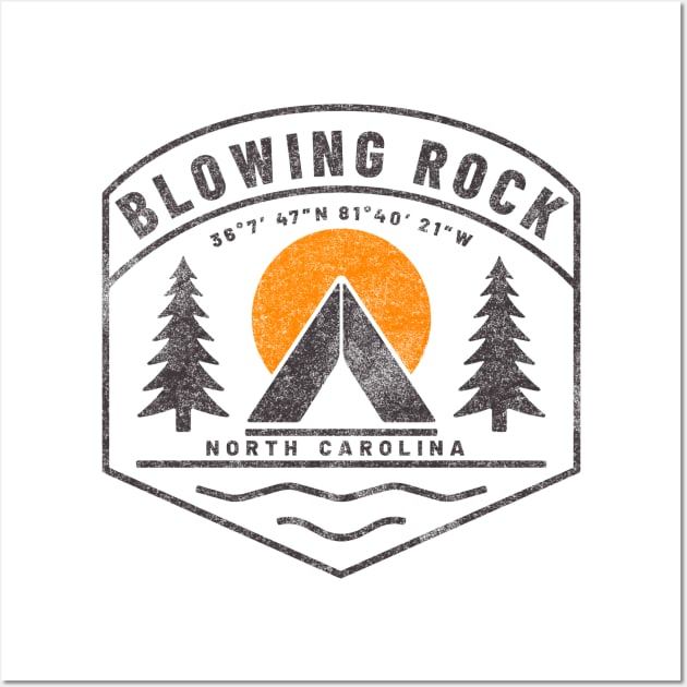 Visiting NC Mountain Cities Blowing Rock, NC Wall Art by Contentarama